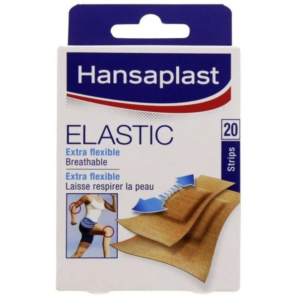 Hansaplast Elastic Plasters 20s
