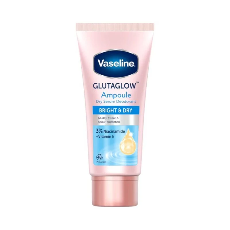 Vaseline Glutaglow Ampuole Dry Serum Deodorant Bright & Dry 45ml