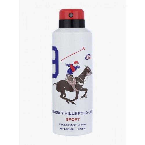 Beverly Hills Polo Club Body Spray Deodorant for Men No.9 175ml ...
