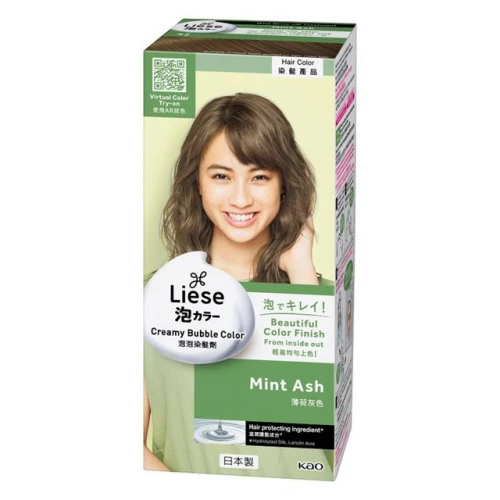 Liese Creamy Bubble Hair Color 100ml Mint Ash