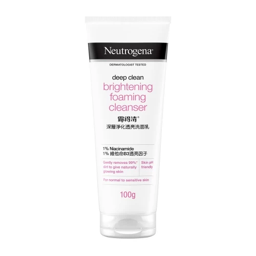 Neutrogena Deep Clean Brightening Foaming Cleanser 100g