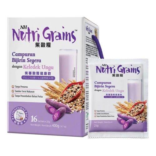 NH Nutri Grains With Purple Sweet Potato 16s x 25g