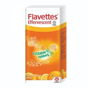 Flavettes Effervescent Vitamin C 1000mg 30s