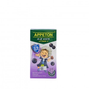 Appeton A-Z Kid's Vitamin C Blackcurrant 100s