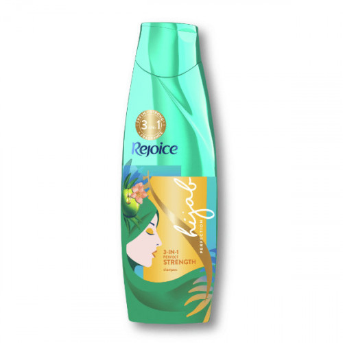Rejoice Hijab 3in1 Perfect Strength Anti Hairfall Shampoo 340ml