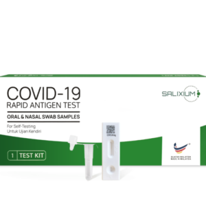 SALIXIUM Covid-19 Rapid Antigen Test (Oral & Nasal Swab) 1 Test Kit