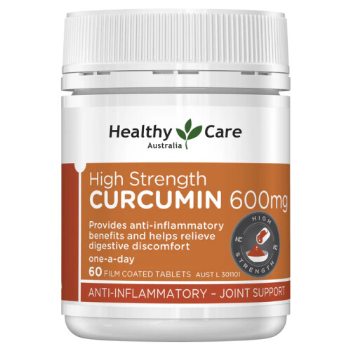 Healthy Care High Strength Curcumin 600mg 60s