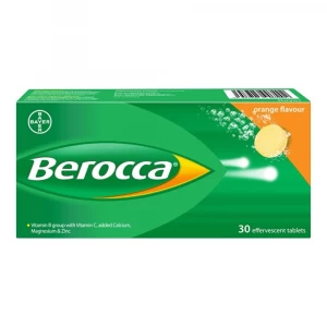 Berocca Orange Effervescent Tablet 30s