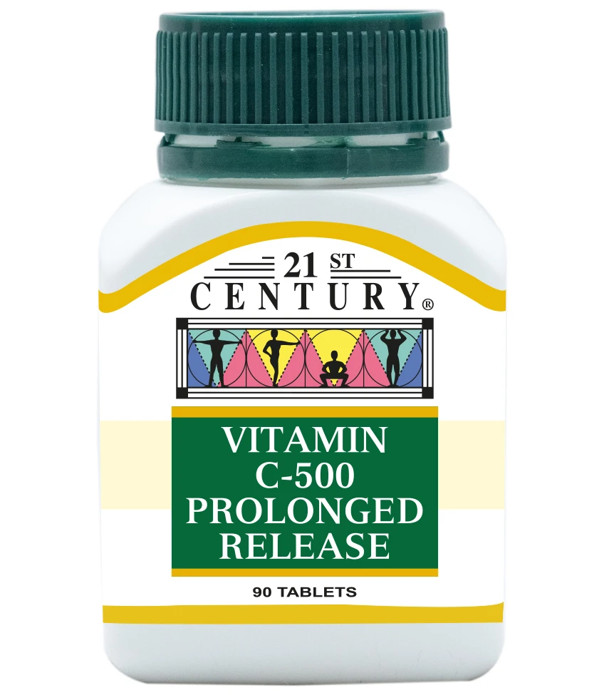 21st Century Vitamin C-500mg Prolonged Release 90s
