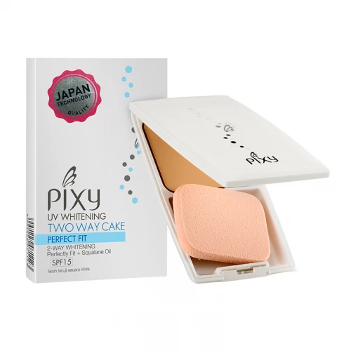Pixy UV Whitening Two Way Cake Yellow Beige
