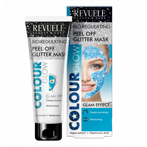 Revuele Colour Glow Blue Bio-Regulating Peel Off Gel Mask 80ml