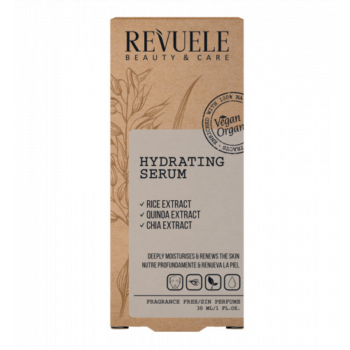Revuele Vegan & Organic Hydrating Serum 30ml