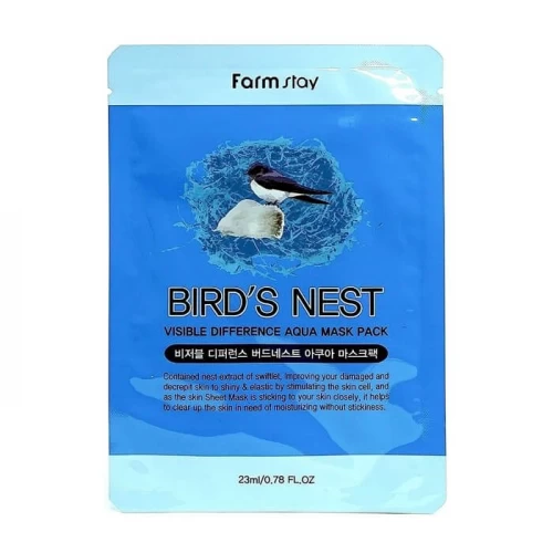 Farmstay Visible Difference Mask Sheet Pack Bird's Nest 1s
