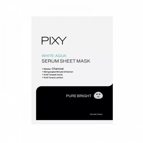 Pixy White Aqua Serum Sheet Mask Pure Bright 1s
