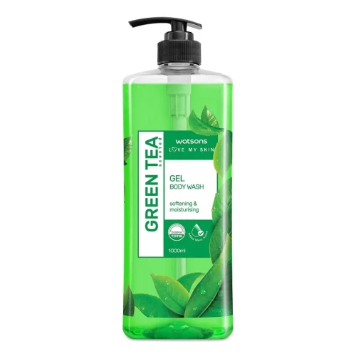 Watsons Shower Gel Green Tea 1L