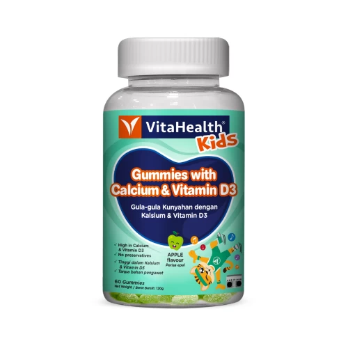 Vitahealth Kids Gummies Calcium & Vitamin D3 60s