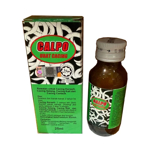 Calpo Ubat Cacing 25ml