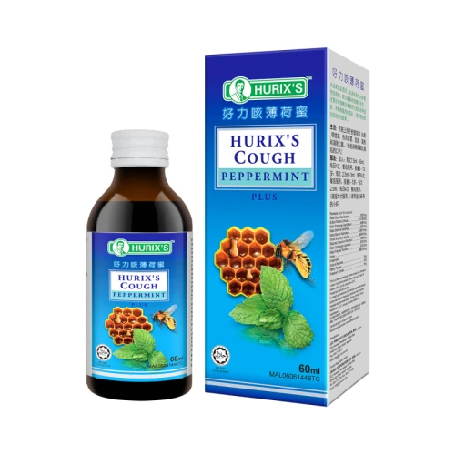 Hurix's Cough Peppermint Plus 60ml