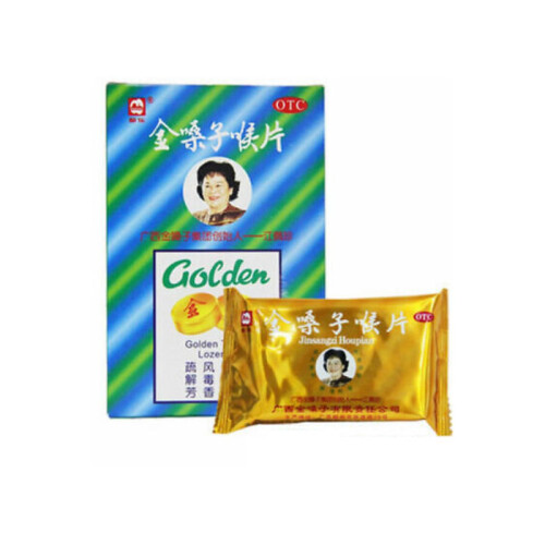 Golden Throat Lozenge 12 Lozenges