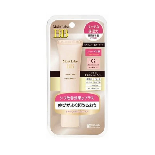Moist Labo BB Essence Cream SPF50 PA++++ 02 Shiny Beige 30g