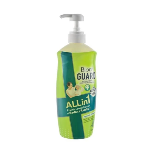 Biore Guard All in 1 Body Foam & Shampoo 550ml