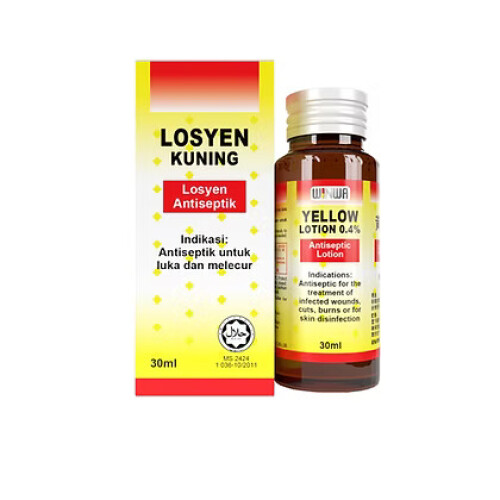 Yellow Lotion 0.4% Antiseptic Lotion 30ml