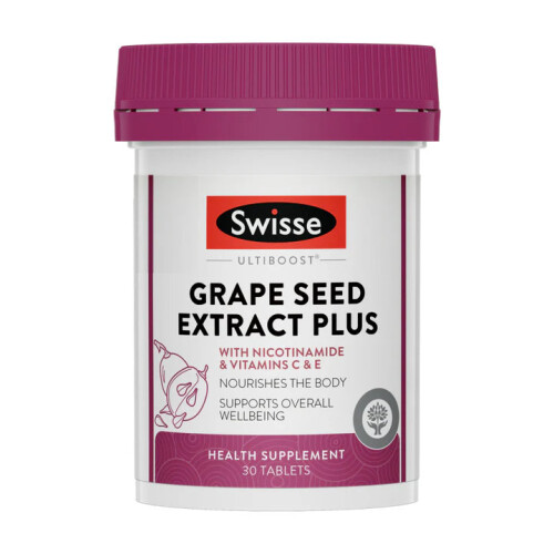 Swisse Ultiboost Grape Seed Extract Plus 30s
