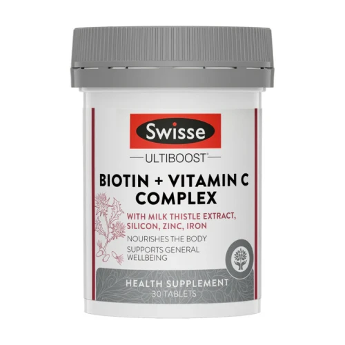 Swisse Ultiboost Biotin + Vitamin C Complex 30s