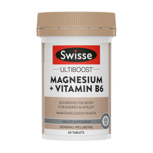 Swisse Ultiboost Magnesium + Vitamin B6 60s