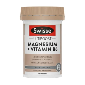 Swisse Ultiboost Magnesium + Vitamin B6 60s