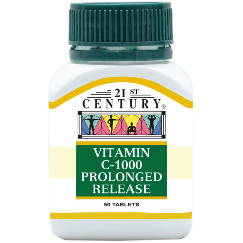 21st Century Vitamin C-1000 Prolonged Release 50s