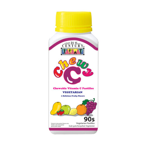 21st Century Chewy C Chewable Vitamin C Pastilles 90s