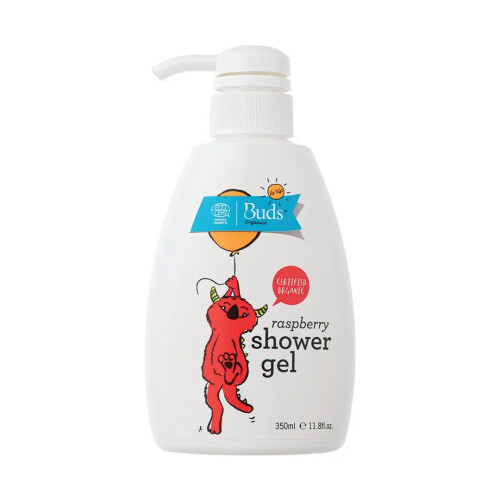 Buds For Kids Raspberry Shower Gel 350ml