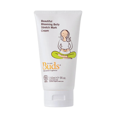 Buds Cherished Organics Beautiful Blooming Belly Stretch Mark Cream 150ml