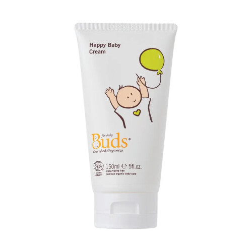 Buds Cherished Organics Happy Baby Cream 150ml