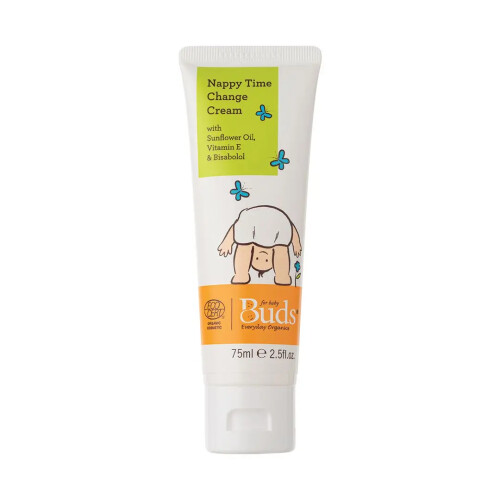 Buds Everyday Organics Nappy Time Change Cream 75ml