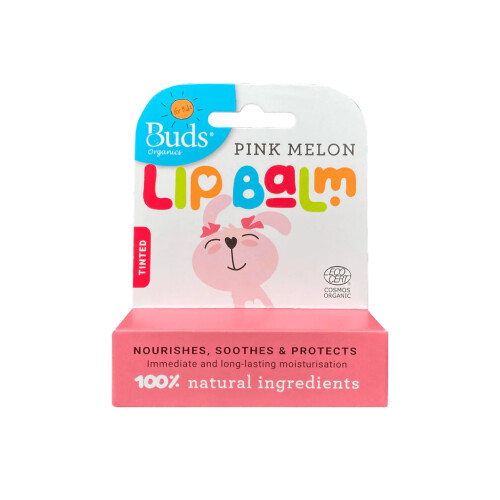 Buds For Kids Pink Melon Lip Balm (Tinted) 1.6ml