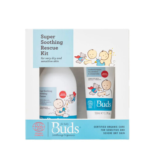 Buds Soothing Organics Super Soothing Rescue Kit Set