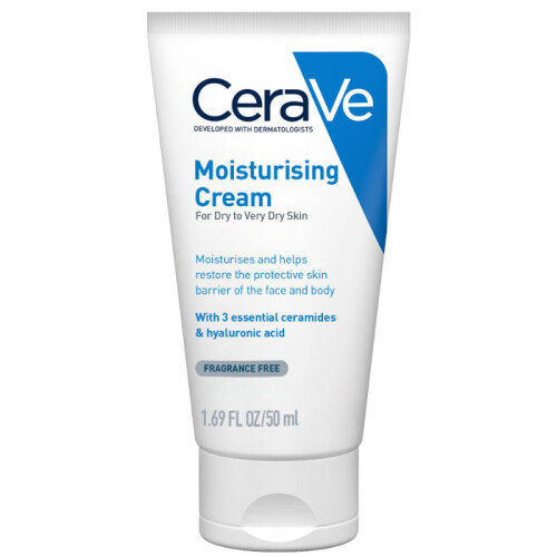 CeraVe Moisturising Cream For Dry To Very Dry Skin 50ml