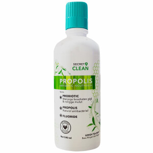 Secret Clean Propolis Mouthwash Green Tea 500ml