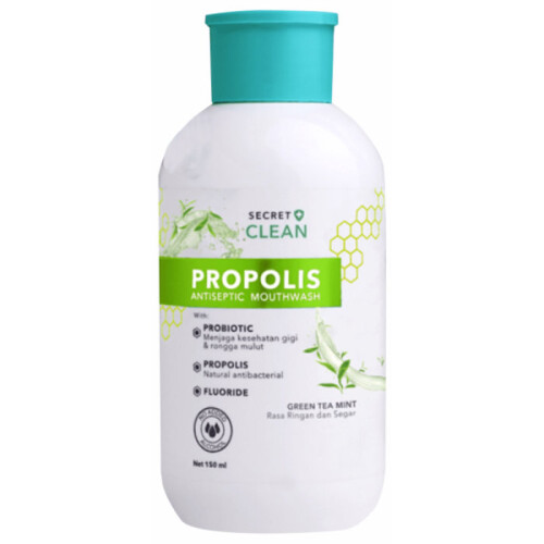Secret Clean Propolis Mouthwash Green Tea 150ml