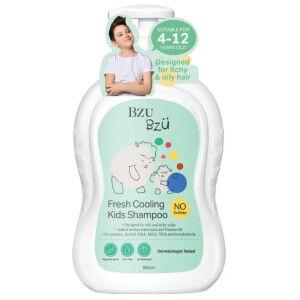 Bzu Bzu Fresh Cooling Kids Shampoo 600ml