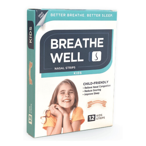 Breathe Well Kids Nasal Strips 12s