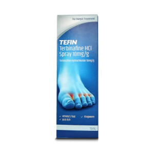 Tefin Terbinafine HCL Spray 10mg/g 15ml