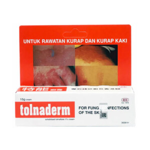 Tolnaderm Solubilised 1% Cream 15g