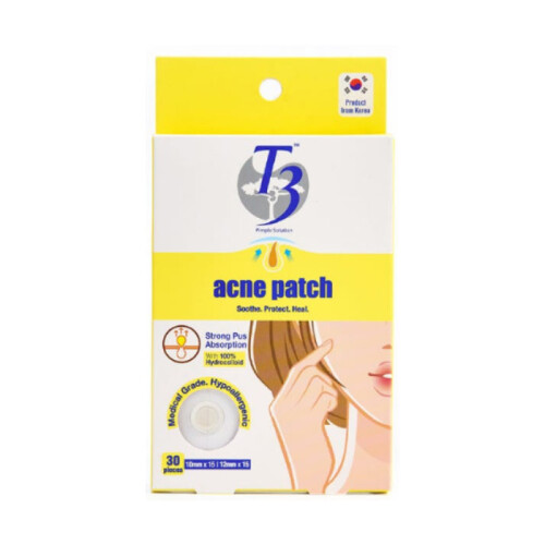 T3 Acne Patch 100% Hydrocolloid 30s