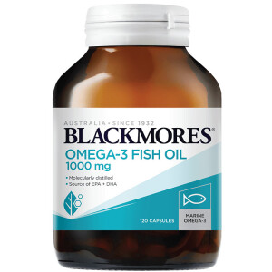 Blackmores Omega-3 Fish Oil 1000mg 120s