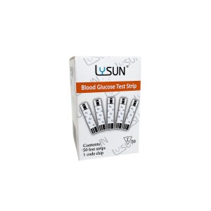 Lysun Blood Glucose Test Strips BGM-102 50s