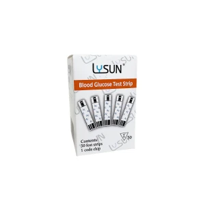 Lysun Blood Glucose Test Strips BGM-102 50s