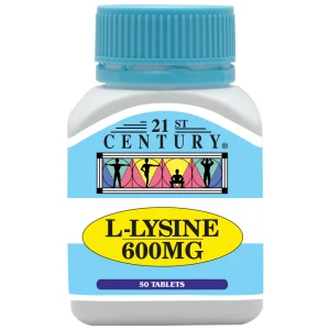 21st Century L-Lysine 600mg 50s